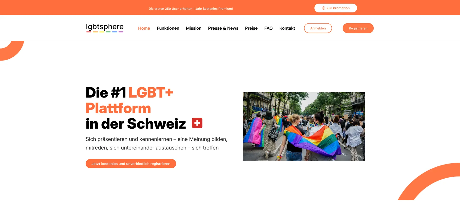 Screenshot · LGBT Sphere